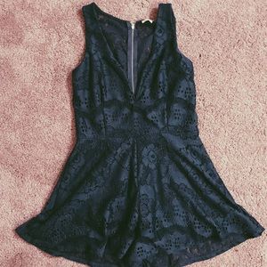 Green Lacey romper
